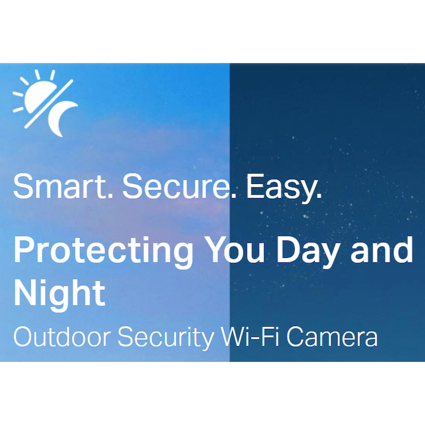 Tapo Smart Home TP-Link Tapo TC65 3MP Outdoor Security Wi-Fi Camera