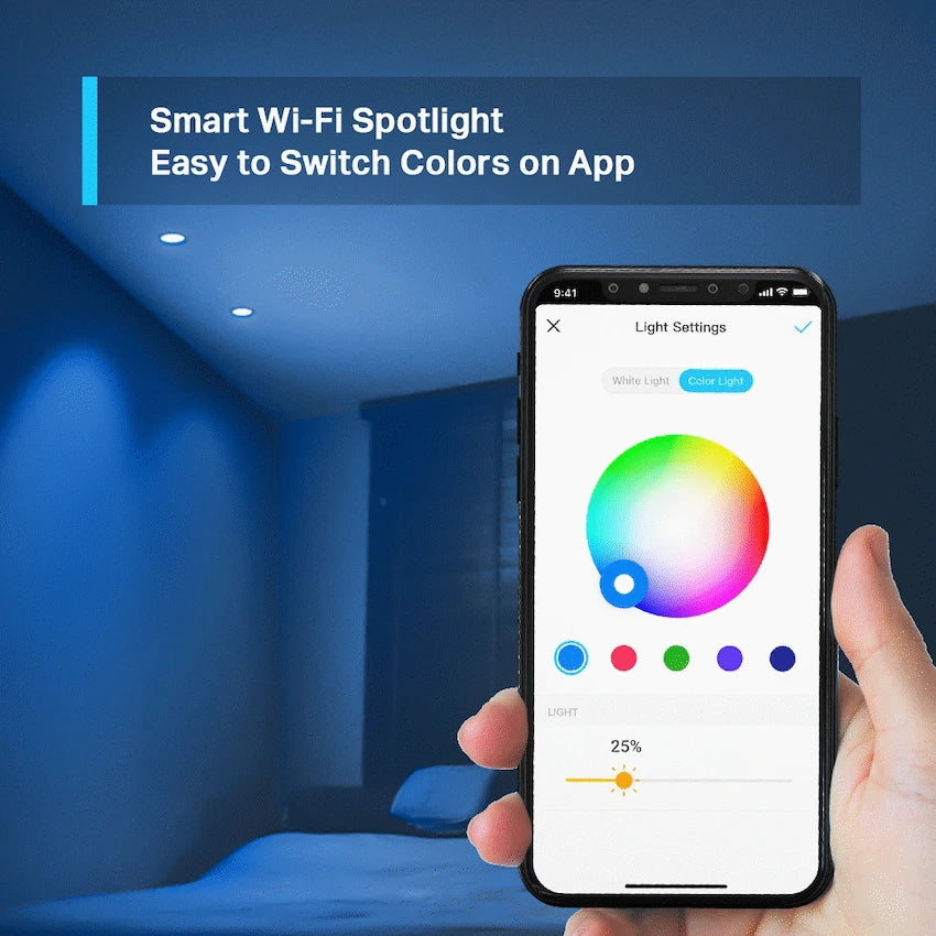 Tapo Smart Home TP-Link Tapo TL33 3.7W Smart Wi-Fi Multicolour, Dimmable, GU10