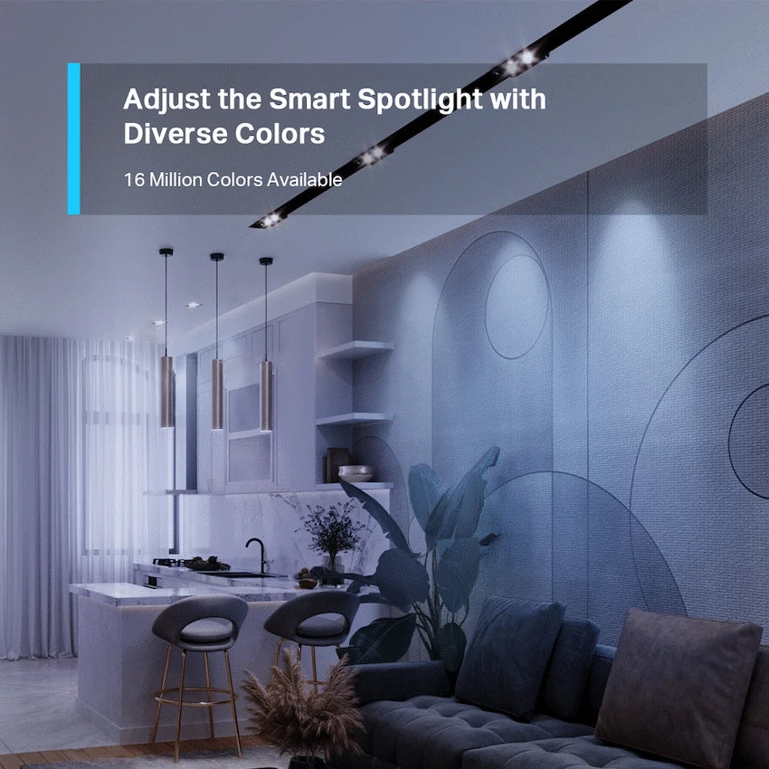 Tapo Smart Home TP-Link Tapo TL33 3.7W Smart Wi-Fi Multicolour, Dimmable, GU10