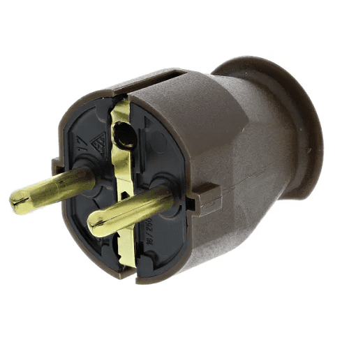Tarsus Distribution 2 Pin Pc Plug 1.8 Metres Africa