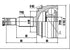 Front Outer CV Joint Kit for Mitsubishi Pajero IV - MI71863A
