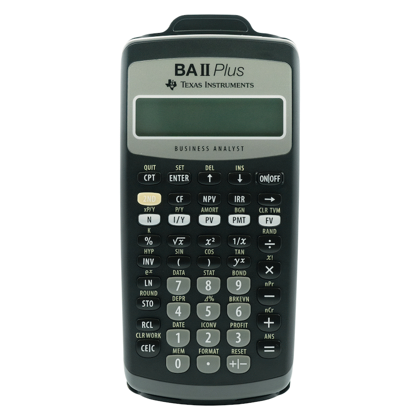 Texas Instruments Education and learning Texas Instruments BA ii Plus Financial Calculator