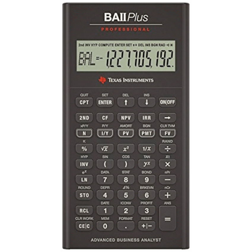 Texas Instruments Education and learning Texas Instruments BA II Plus Professional Financial Calculator
