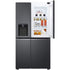 LG 617L Black Door-in-Door Non Plumbed Side by Side Fridge - GC-J257SQ2W