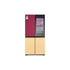 LG 617l Colour Changing LED MoodUp™ Multi-Door Fridge Freezer - GR-A24FDMMB