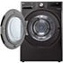 LG 18KG Black Steel Dryer - RH18U8JVCW