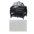 Chelino Tommy Camp Cot Black with Mattress
