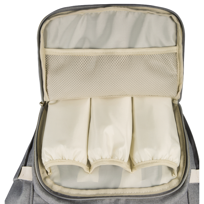 Totes Babe Bags Totes Babe Alma 18l Diaper Backpack - Grey