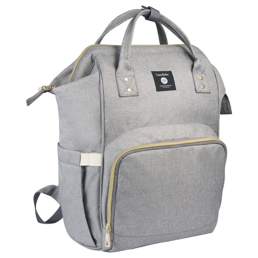Totes Babe Bags Totes Babe Alma 18l Diaper Backpack - Grey