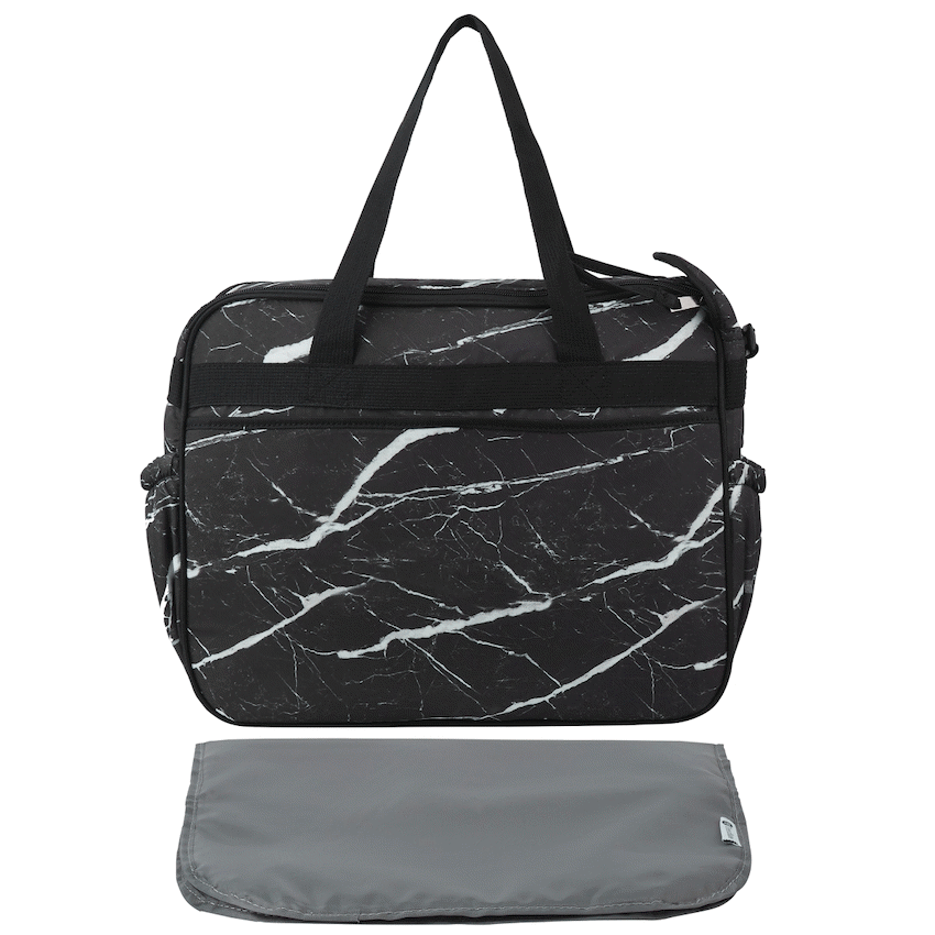 Totes Babe Bags Totes Babe Marmol Diaper Bag