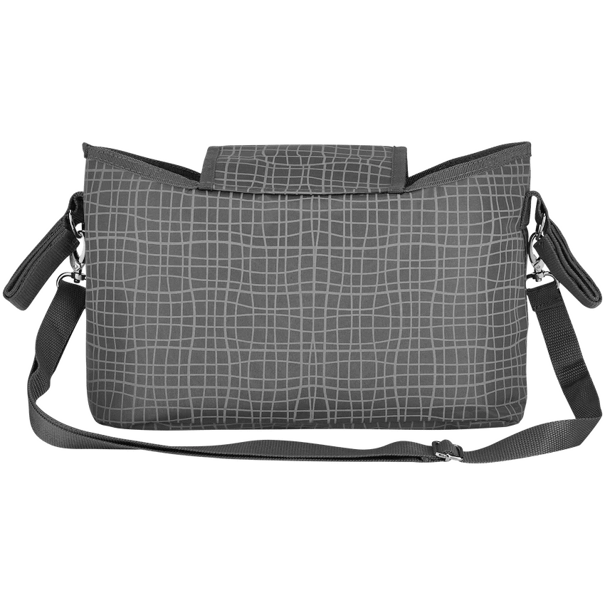 Totes Babe Bags Totes Babe Wavy Series Stroller Caddy Grey