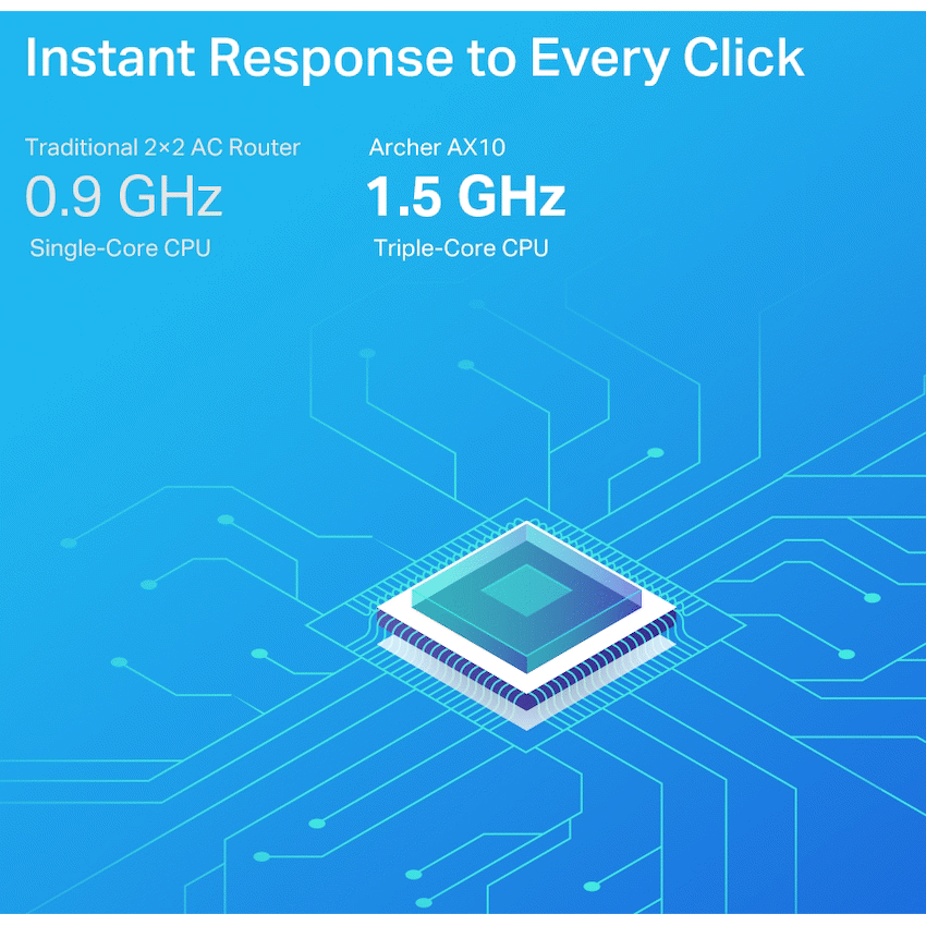 TP-Link Networking TP-Link Archer AX10 AX1500 Wi-Fi 6 Router