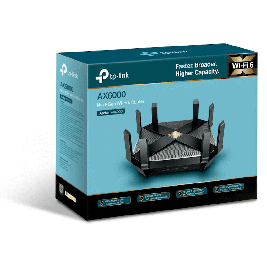 TP-Link Networking TP-Link Archer AX6000 Wi-Fi 6 Router