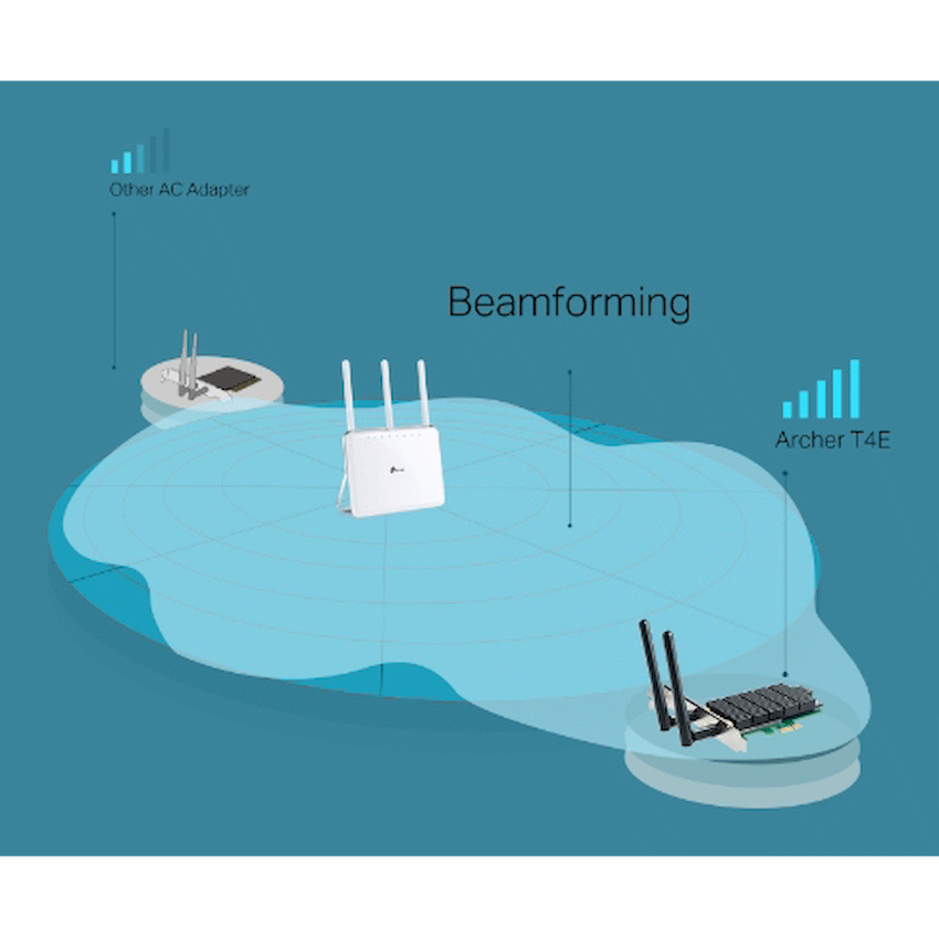 TP-Link Networking TP-Link Archer T4E AC1200 Wireless Dual-Band PCI Express Adapter
