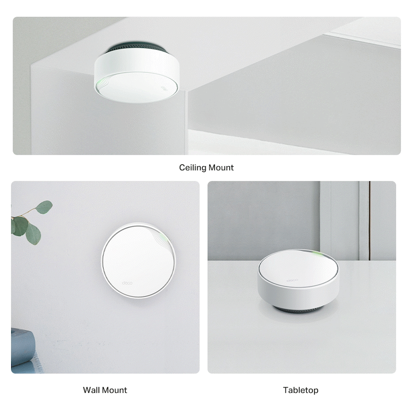 TP-Link Networking TP-Link Deco X50-POE (3-Pack) AX3000 Whole Home Mesh Wi-Fi 6 System with PoE