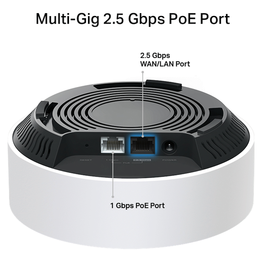 TP-Link Networking TP-Link Deco X50-POE (3-Pack) AX3000 Whole Home Mesh Wi-Fi 6 System with PoE