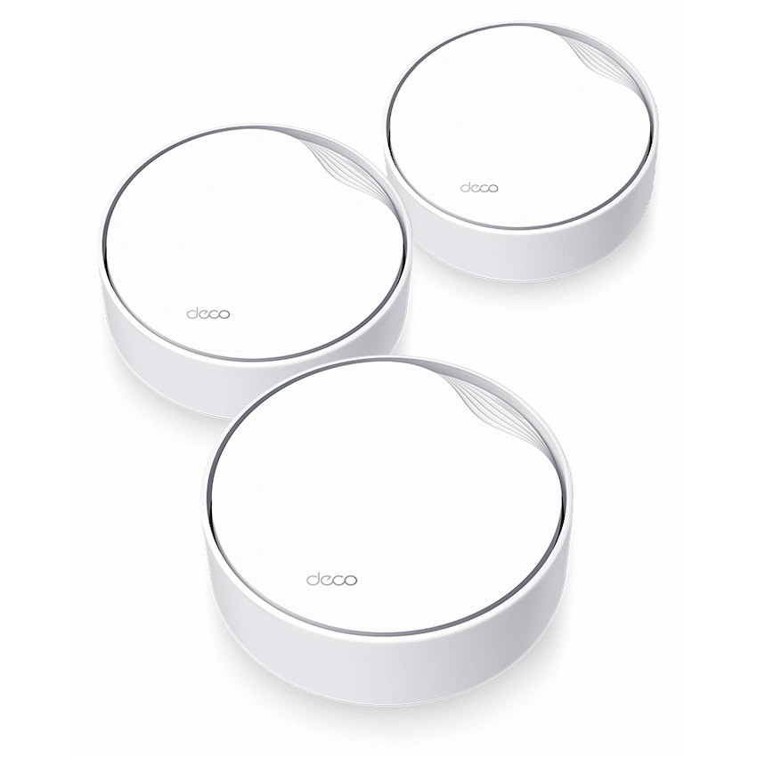 TP-Link Networking TP-Link Deco X50-POE (3-Pack) AX3000 Whole Home Mesh Wi-Fi 6 System with PoE