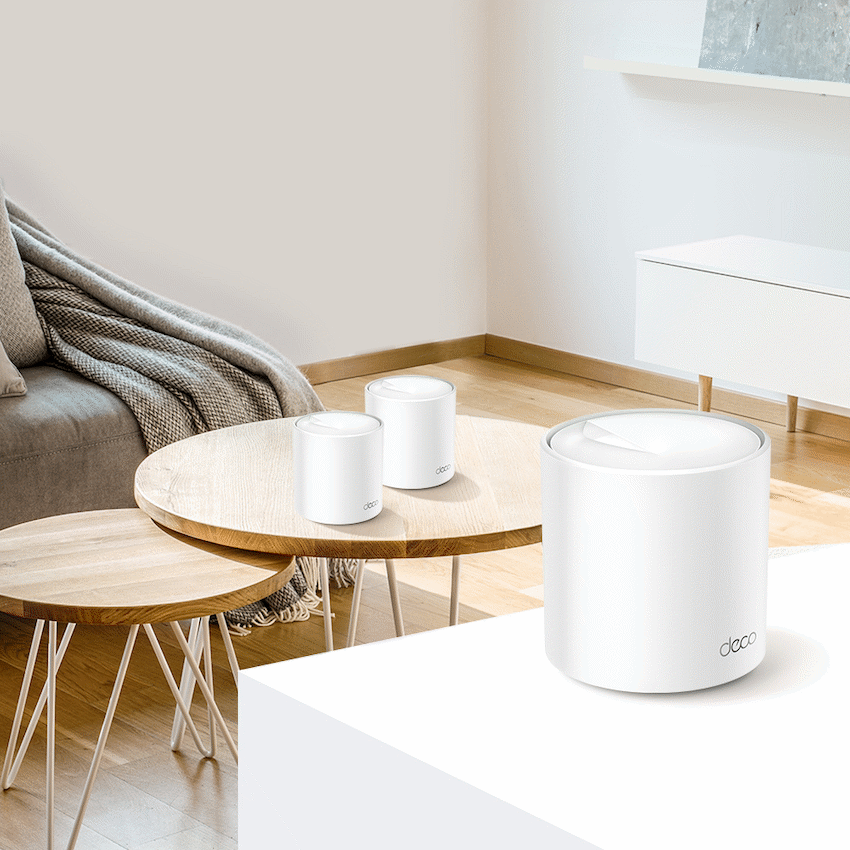 TP-Link Networking TP-Link Deco X60 (3-Pack) AX5400 Whole-Home Mesh Wi-Fi 6 System (Tri-Band)