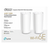 TP-Link Networking TP-Link Deco XE200 (2-Pack) AXE11000 Whole Home Mesh Wi-Fi 6E System (Tri-Band)