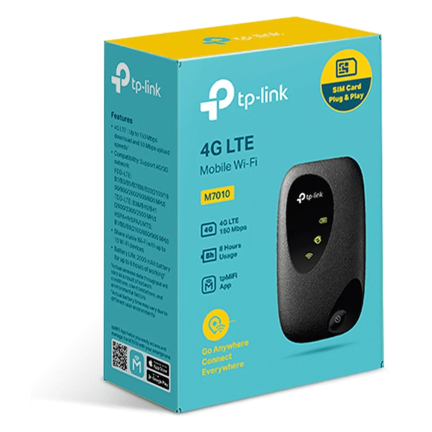 TP-Link Networking TP-Link M7010 150Mbps 4G LTE Mobile Wi-Fi