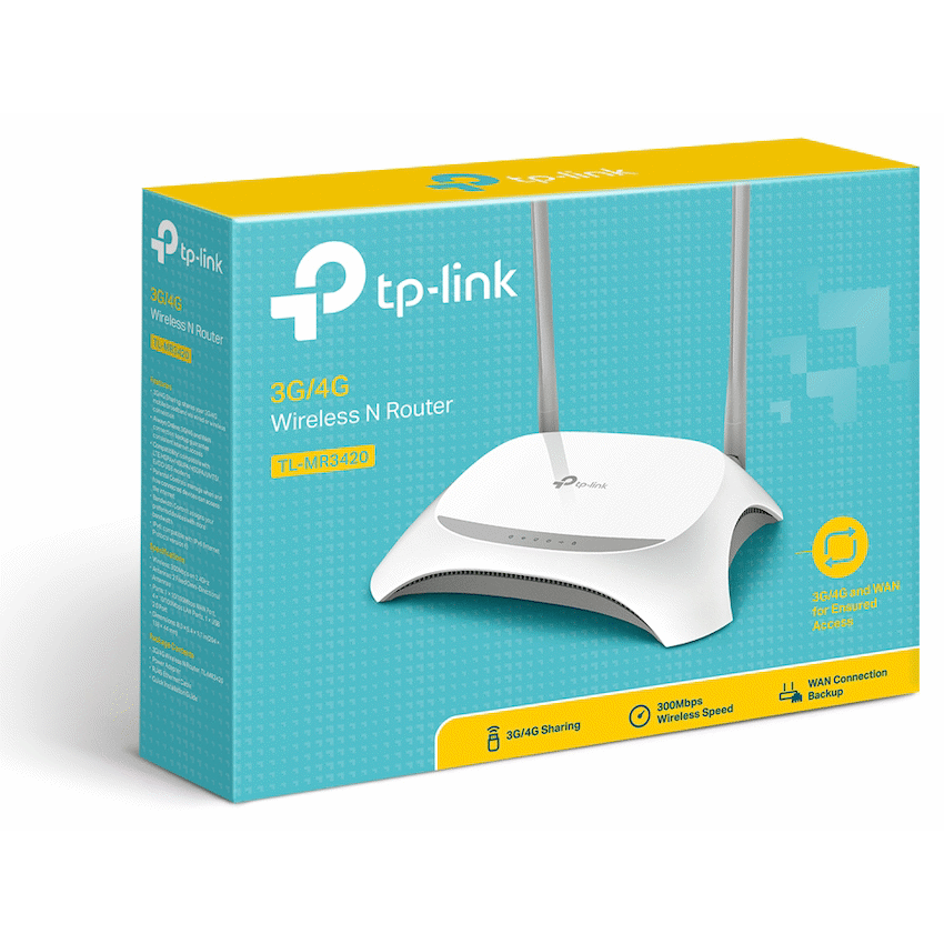 TP-Link Networking TP-Link TL-MR3420 3G/4G Wireless N Router