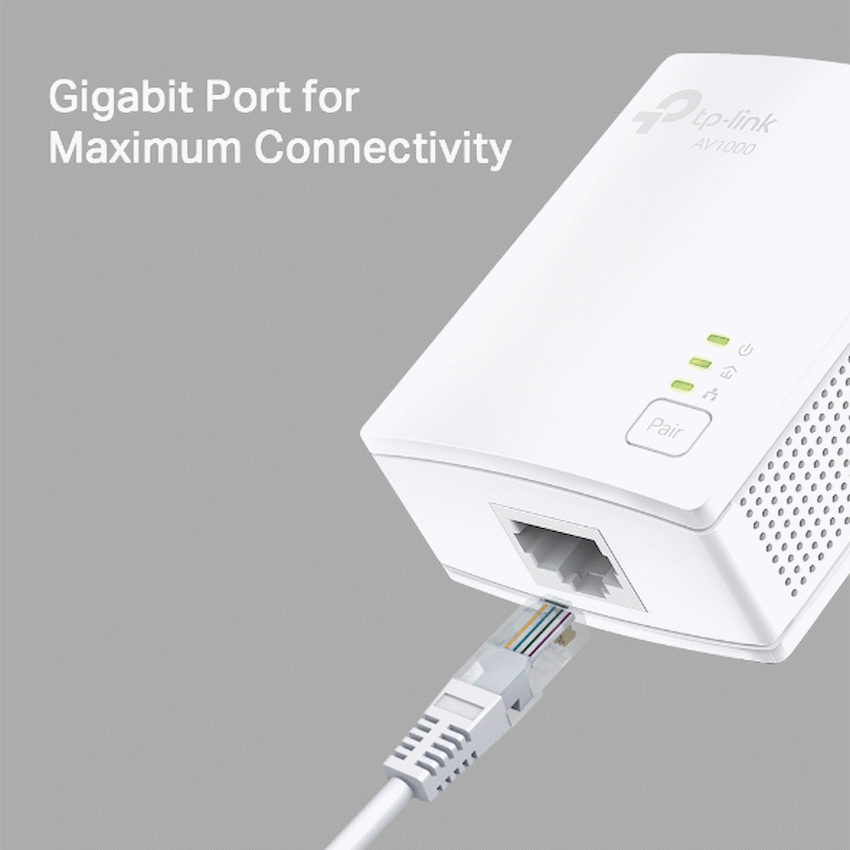 TP-Link Networking TP-Link TL-PA7017KIT AV1000 Gigabit Powerline Starter Kit