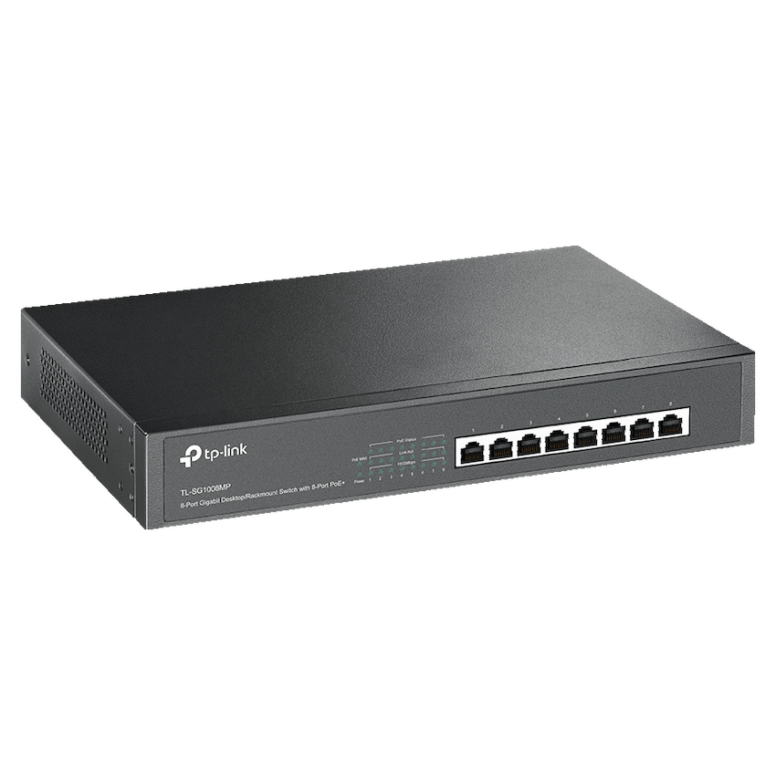 TP-Link Networking TP-Link TL-SG1008MP 8-Port Gigabit Desktop/Rackmount Switch with 8-Port PoE+
