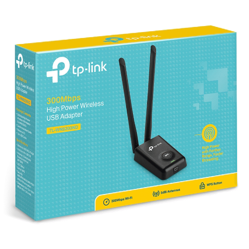 TP-Link Networking TP-Link TL-WN8200ND 300Mbps High-Power Wireless USB Adapter