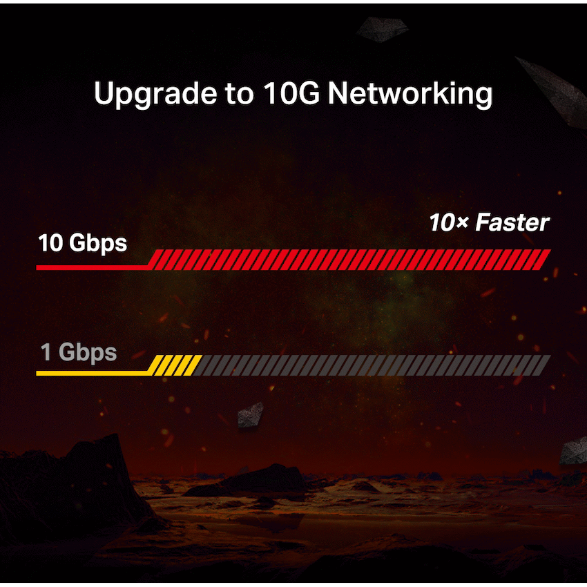 TP-Link Networking TP-Link TX401 10 Gigabit PCIe Network Adapter