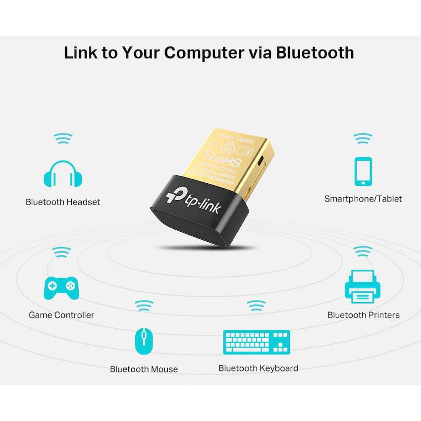 TP-Link Networking TP-Link UB400 Bluetooth 4.0 Nano USB Adapter