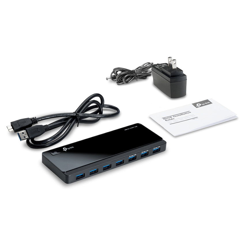 TP-Link Networking TP-Link UH700 USB 3.0 7-Port Hub with 2 Charging Ports