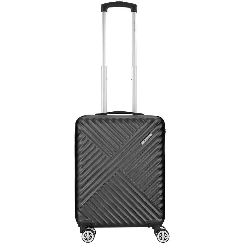Travelwize Luggage Travelwize Astra ABS 55cm 4-Wheel Spinner Luggage - Black