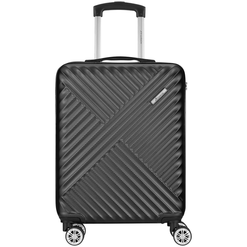 Travelwize Luggage Travelwize Astra ABS 77cm 4-Wheel Spinner Luggage - Black