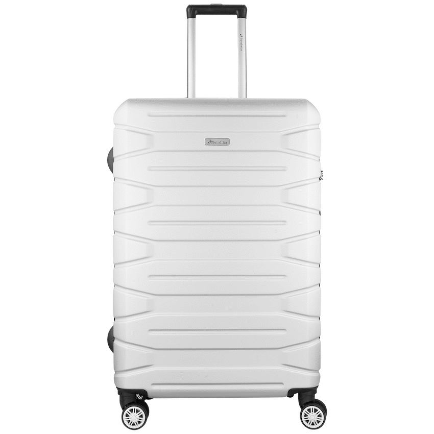 Travelwize Luggage Travelwize Cabana ABS 4-Wheel Spinner 55cm Luggage - Platinum