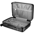 Travelwize Luggage Travelwize Cabana ABS 4-Wheel Spinner 75cm Luggage - Black