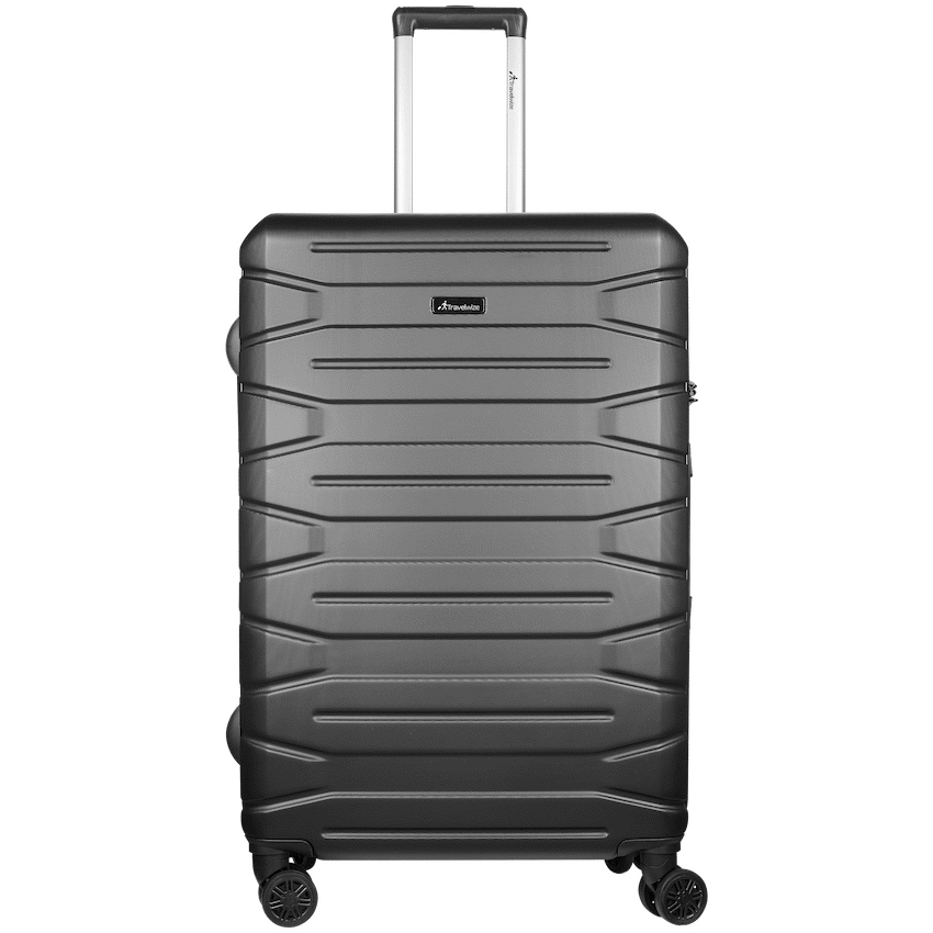 Travelwize Luggage Travelwize Cabana ABS 4-Wheel Spinner 75cm Luggage - Black