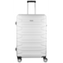 Travelwize Luggage Travelwize Cabana ABS 4-Wheel Spinner 75cm Luggage - Platinum