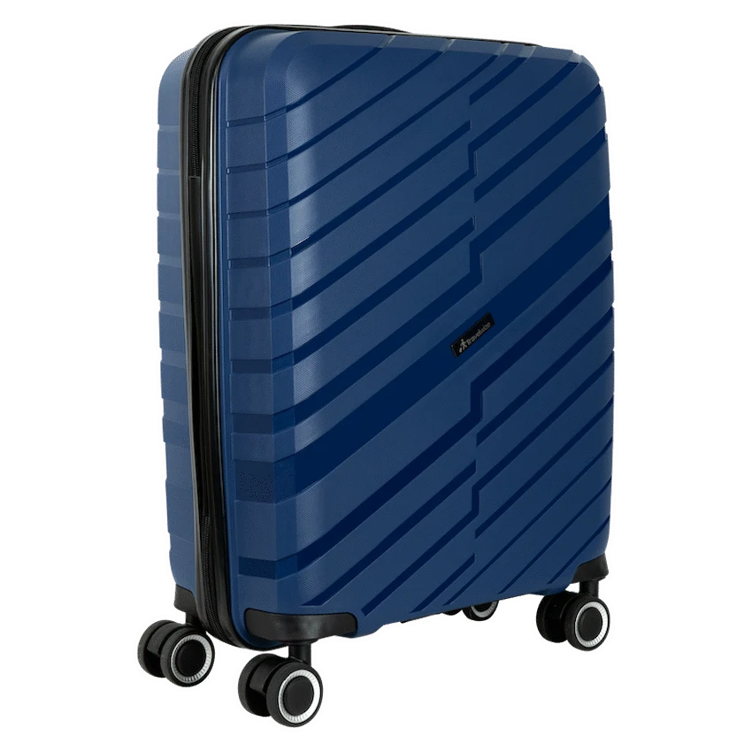 Travelwize Luggage Travelwize Java PP 4-Wheel Spinner 55cm Luggage - Azure