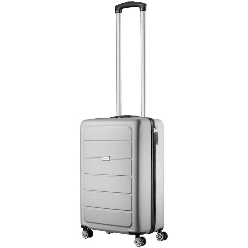 Travelwize Luggage Travelwize Maple ABS 55cm 4-Wheels Spinner Luggage - Silver