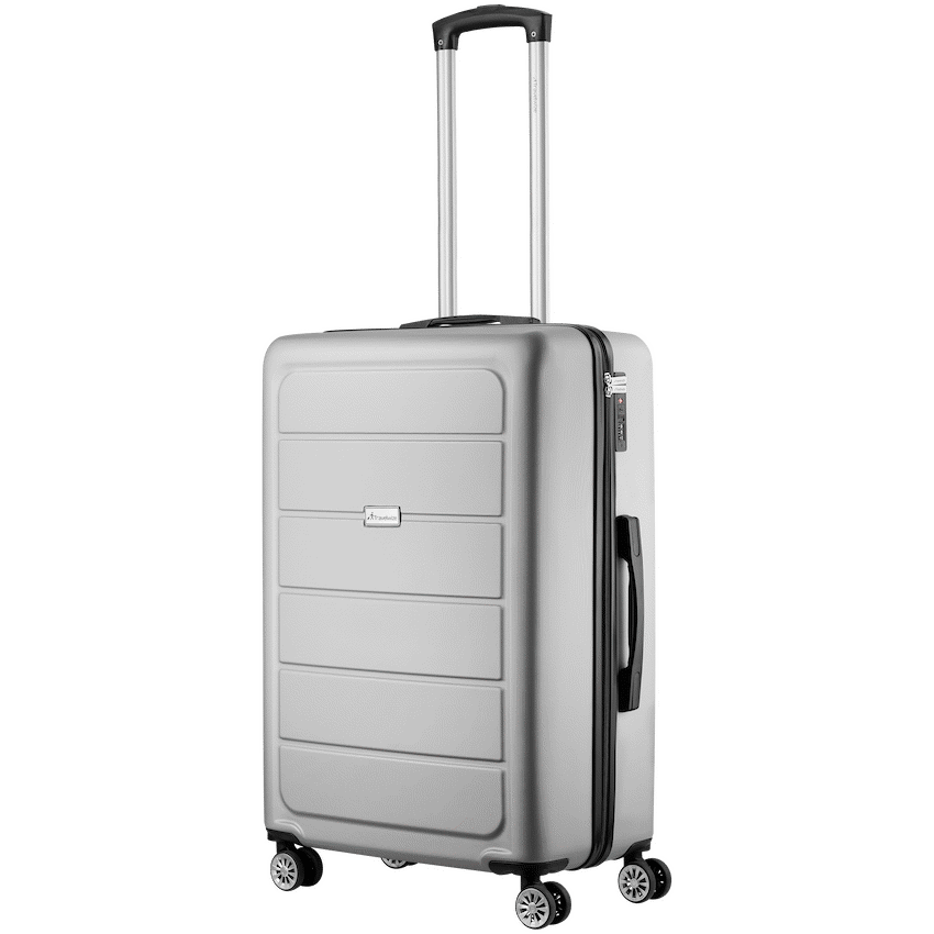 Travelwize Luggage Travelwize Maple ABS 65cm 4-Wheel Spinner Luggage - Silver
