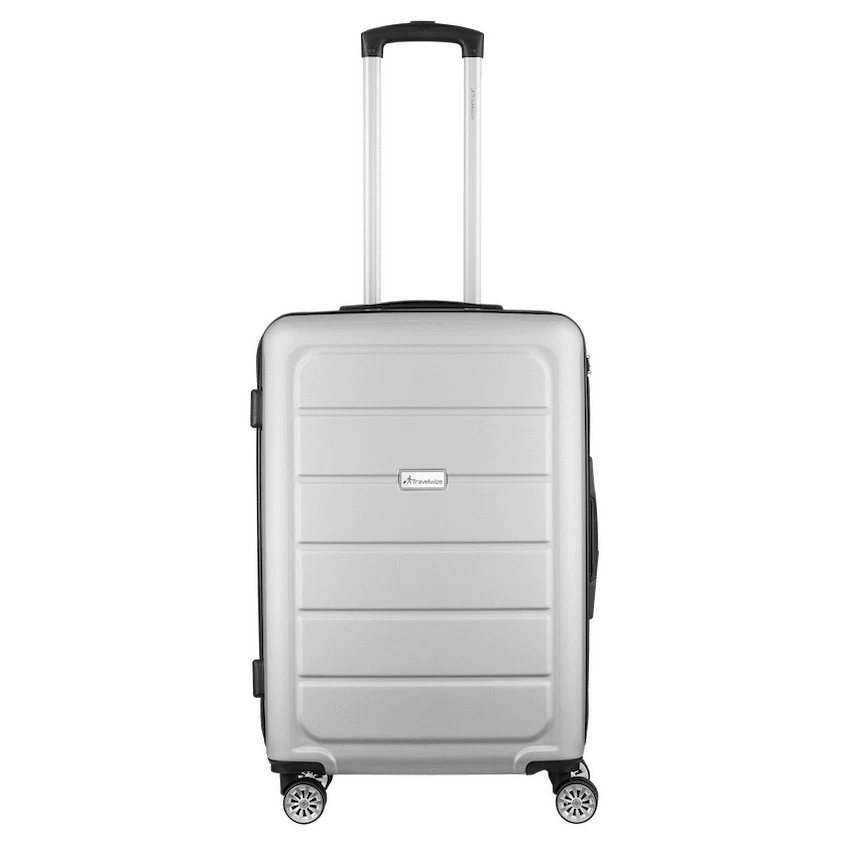 Travelwize Luggage Travelwize Maple ABS 65cm 4-Wheel Spinner Luggage - Silver
