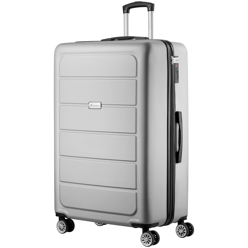 Travelwize Luggage Travelwize Maple ABS 85cm 4-Wheel Spinner Luggage - Silver