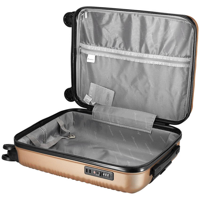 Travelwize Luggage Travelwize Maui ABS 4-Wheel Spinner 55cm Luggage - Champ
