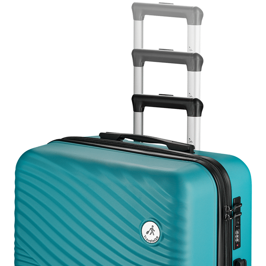 Travelwize Luggage Travelwize Maui ABS 4-Wheel Spinner 55cm Luggage - Ocean