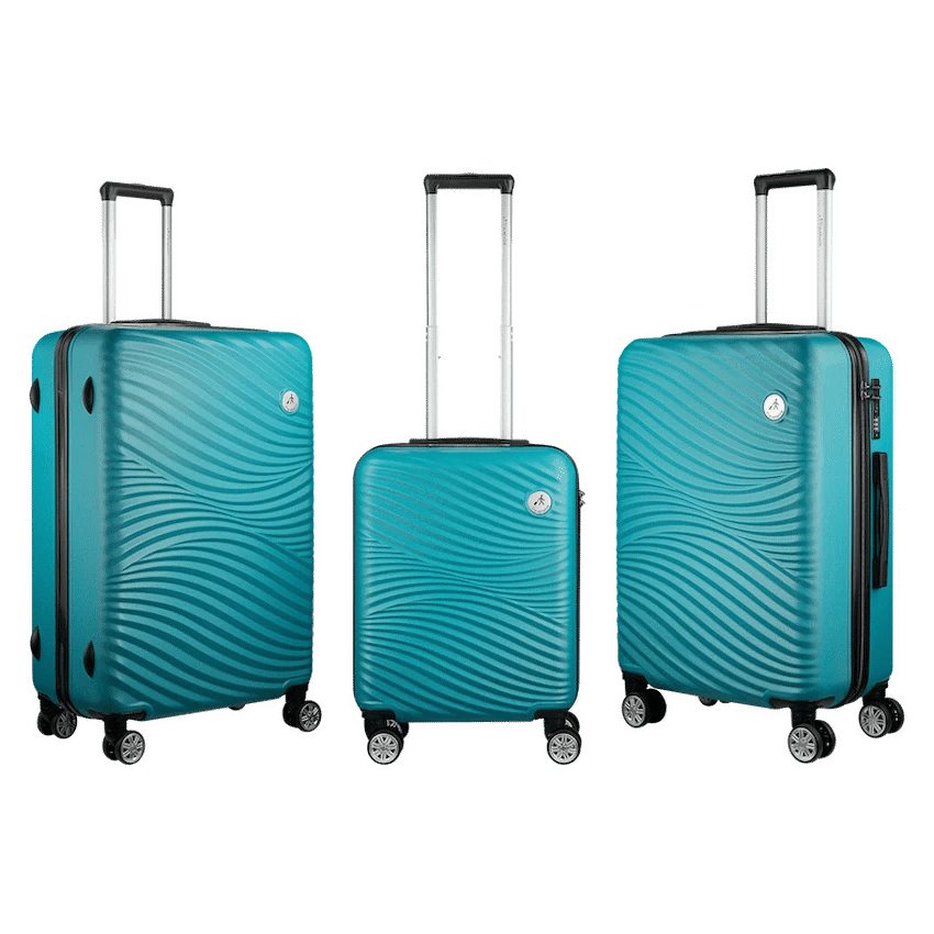 Travelwize Luggage Travelwize Maui ABS 4-Wheel Spinner 55cm Luggage - Ocean