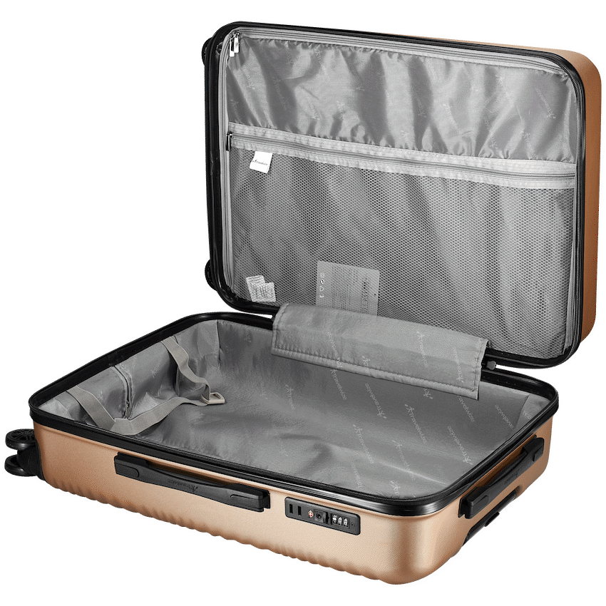 Travelwize Luggage Travelwize Maui ABS 4-Wheel Spinner 65cm Luggage - Champ