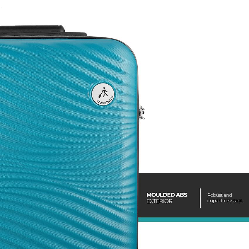 Travelwize Luggage Travelwize Maui ABS 4-Wheel Spinner 75cm Luggage - Ocean