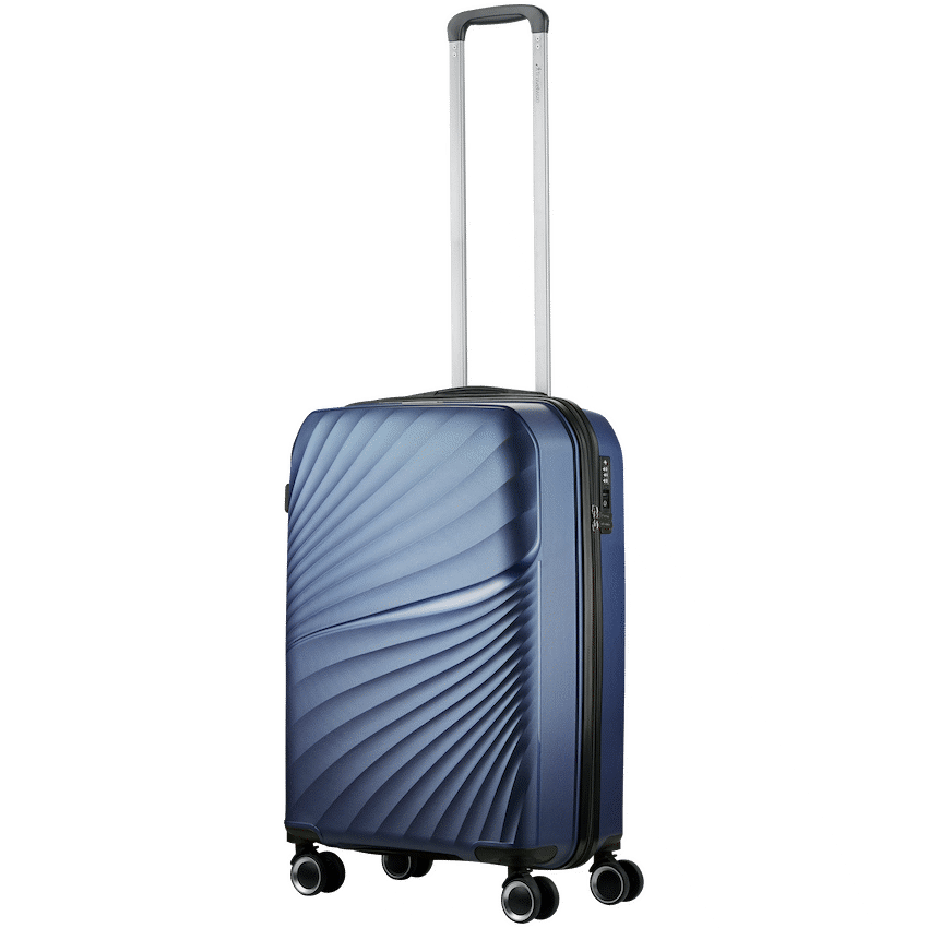 Travelwize Luggage Travelwize Quartz PP 55cm 4-Wheel Spinner Luggage - Navy