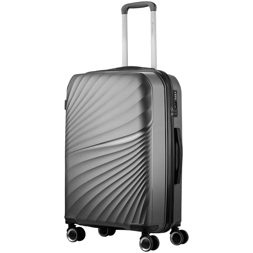 Travelwize Luggage Travelwize Quartz PP 66cm 4-Wheel Spinner Luggage - Silver