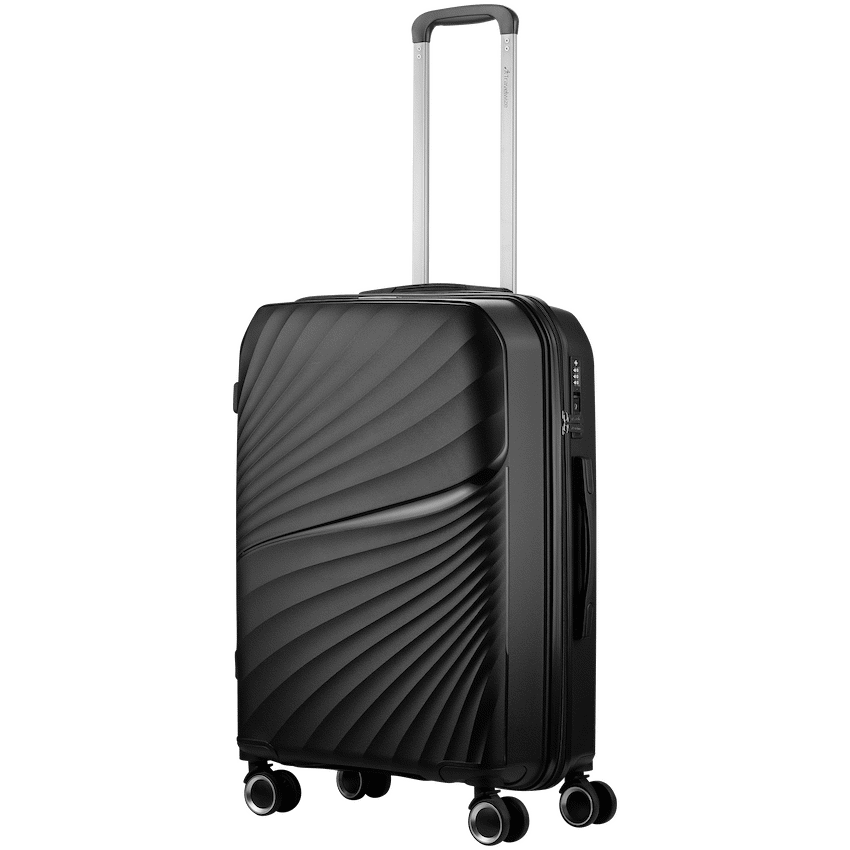 Travelwize Luggage Travelwize Quartz PP 66cm 4-Wheels Spinner Luggage - Black